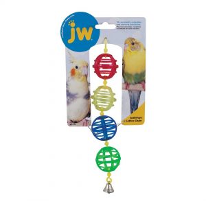 jw pet activitoy birdie lattice chain toy